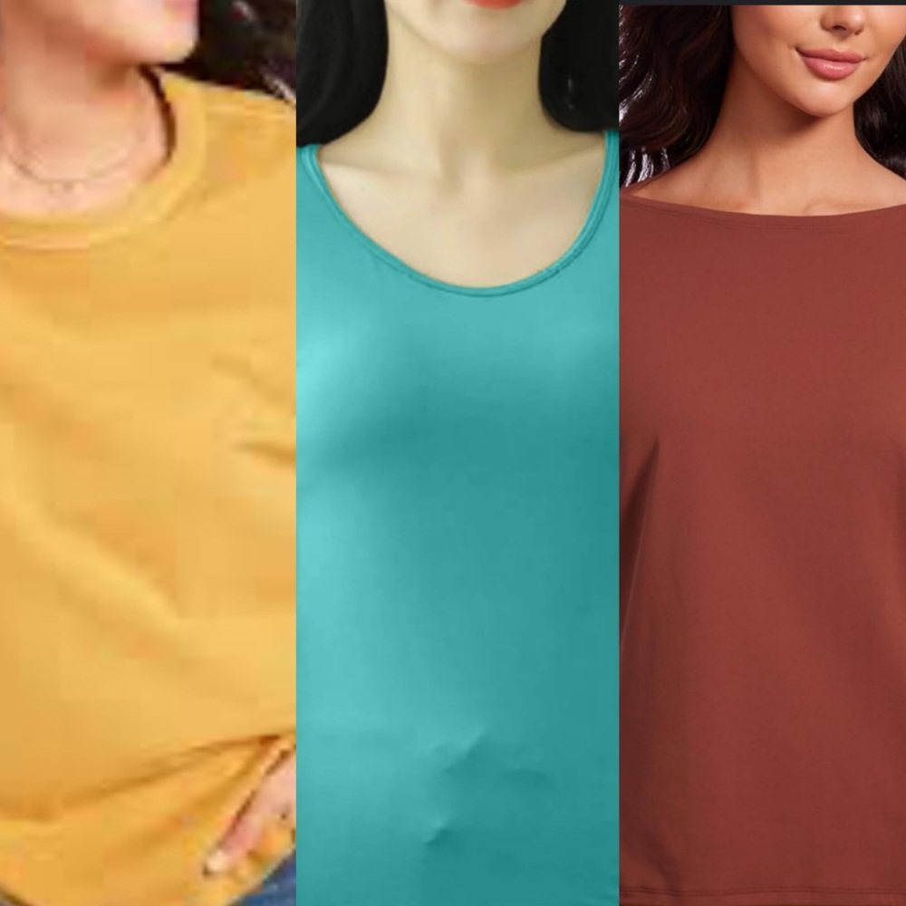 3 Basic Long Sleeve Tee Bundle - image 3